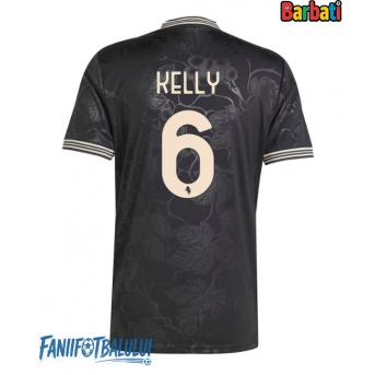 Juventus Lloyd Kelly #6 Tricou Fotbal Replică 2025-26 Barbati Treilea